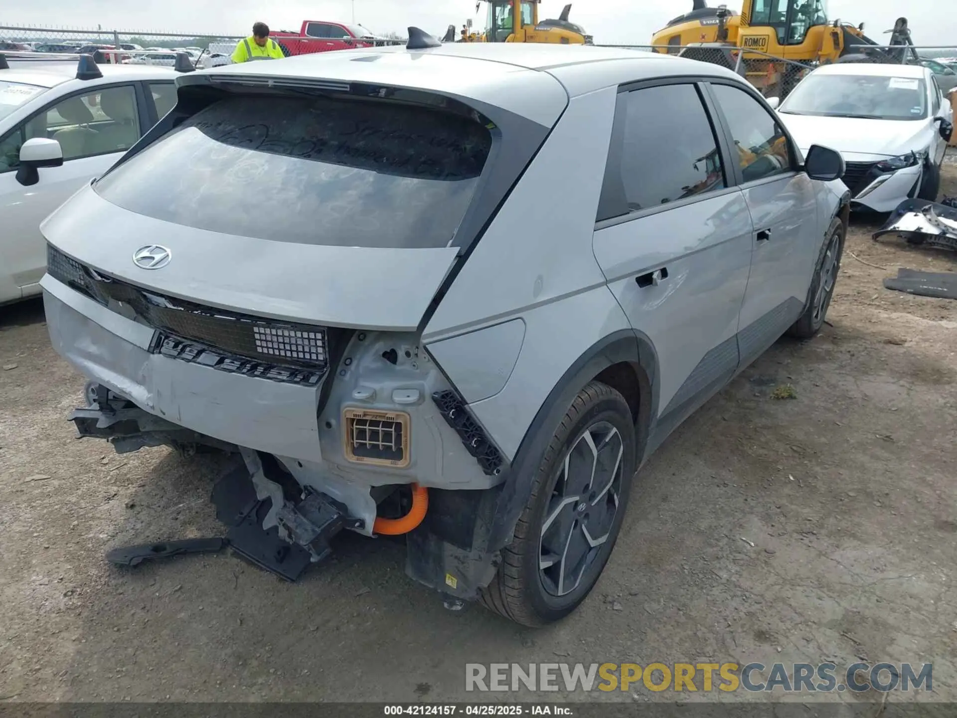 4 Photograph of a damaged car KM8KM4DE9RU302608 HYUNDAI IONIQ 5 2024