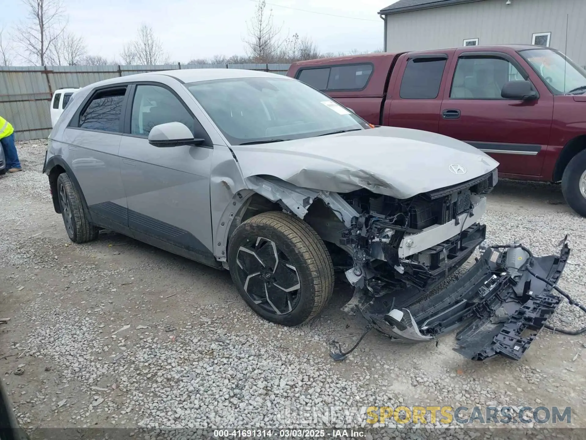 1 Photograph of a damaged car KM8KMDDF6RU309492 HYUNDAI IONIQ 5 2024