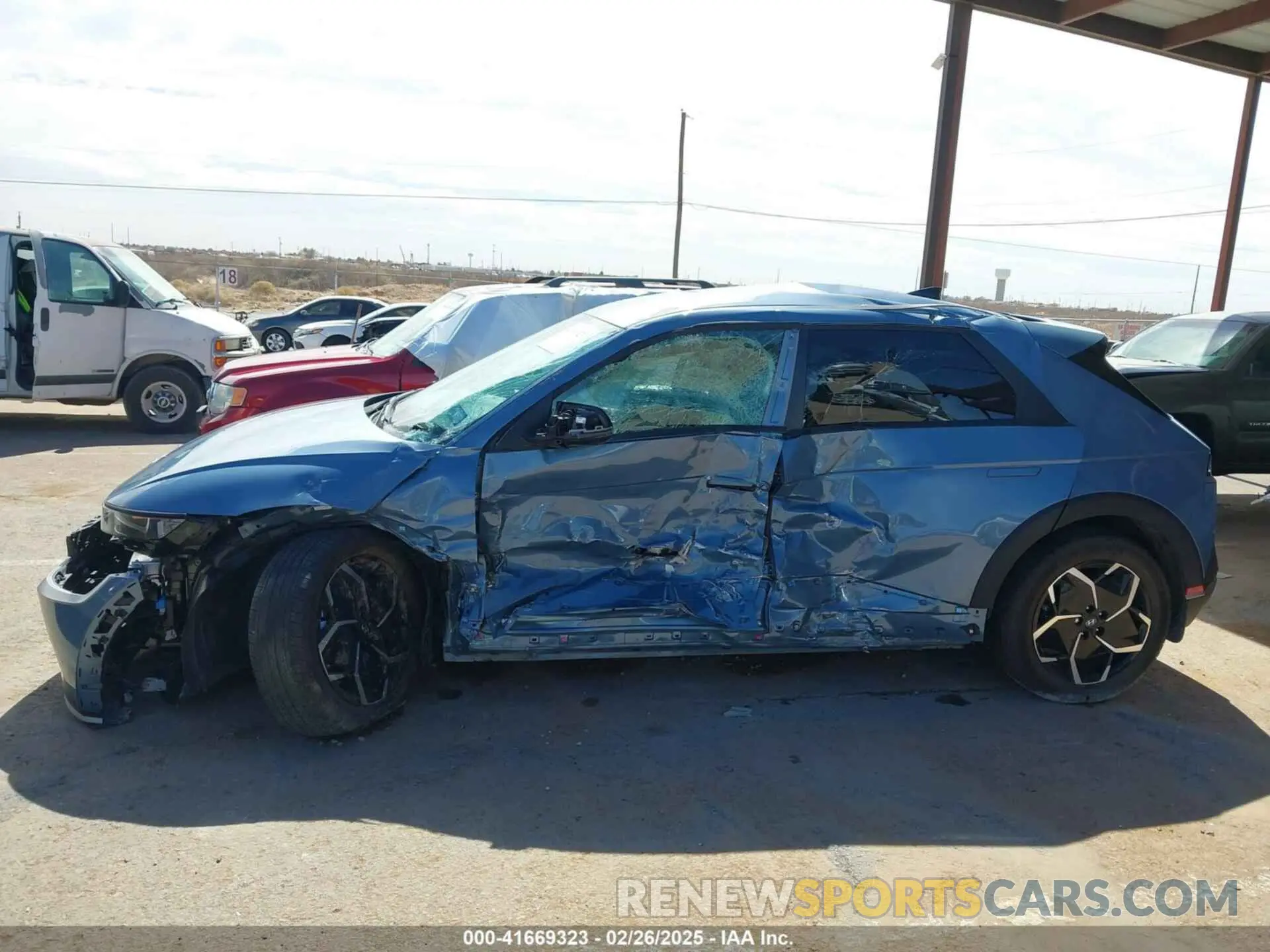 13 Photograph of a damaged car KM8KN4DE0RU264604 HYUNDAI IONIQ 5 2024