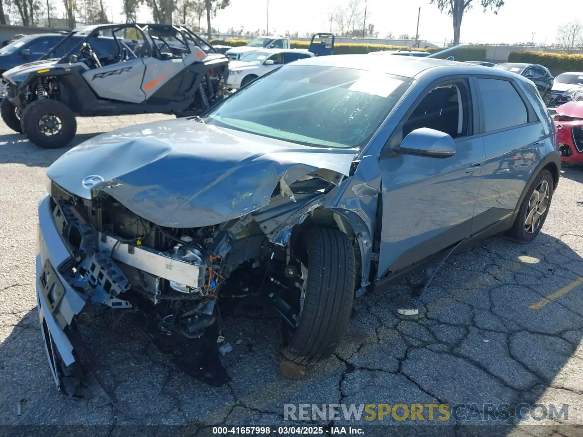 2 Photograph of a damaged car KM8KN4DE4RU279753 HYUNDAI IONIQ 5 2024