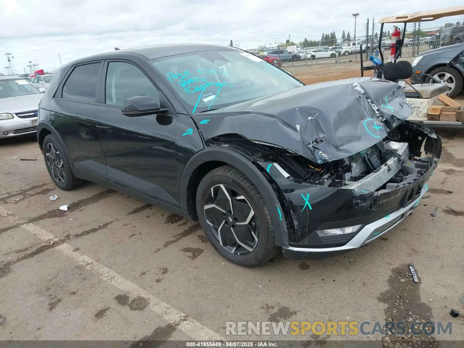 1 Photograph of a damaged car KM8KN4DE5RU276814 HYUNDAI IONIQ 5 2024