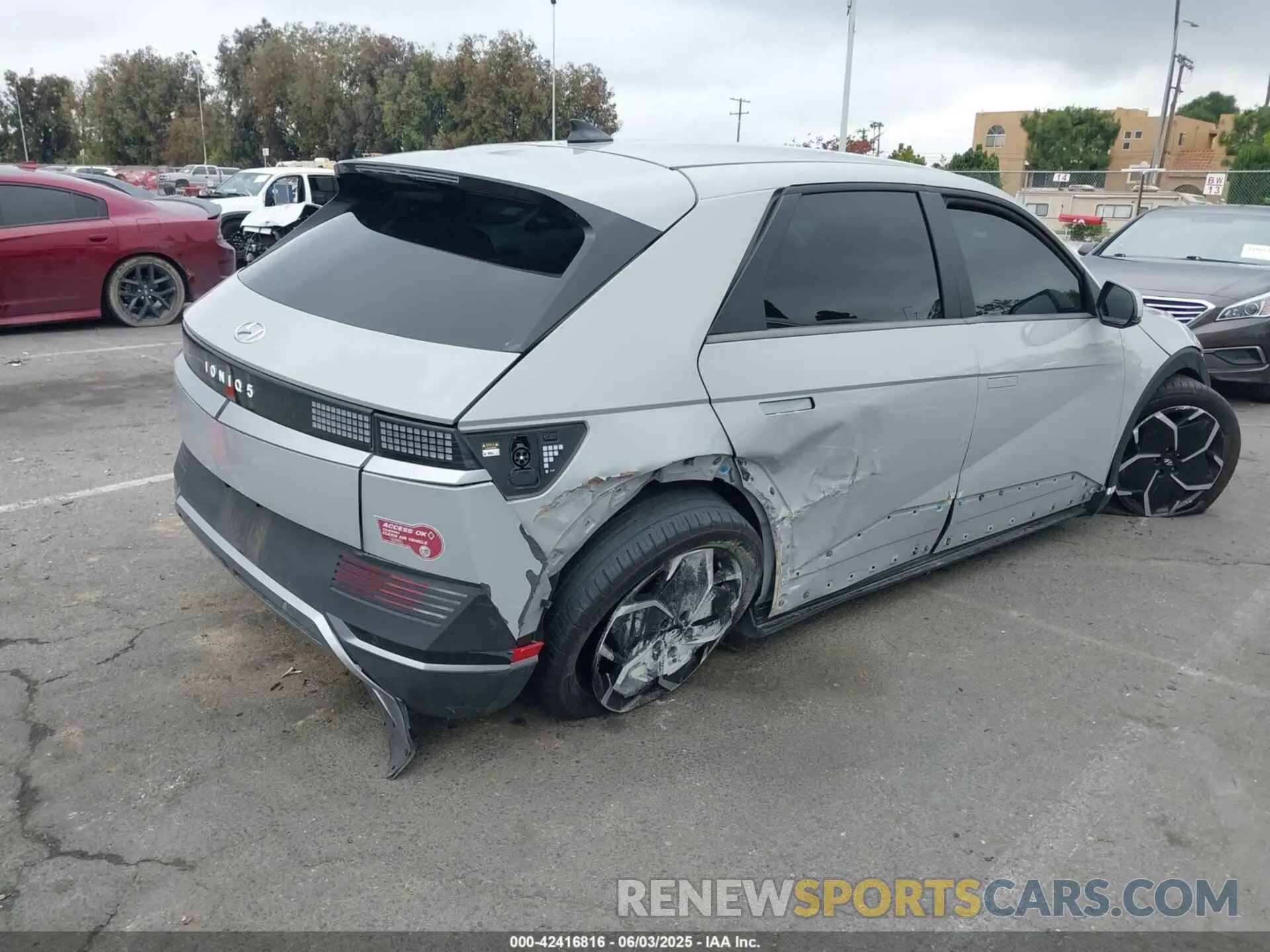 4 Photograph of a damaged car KM8KN4DEXRU271785 HYUNDAI IONIQ 5 2024