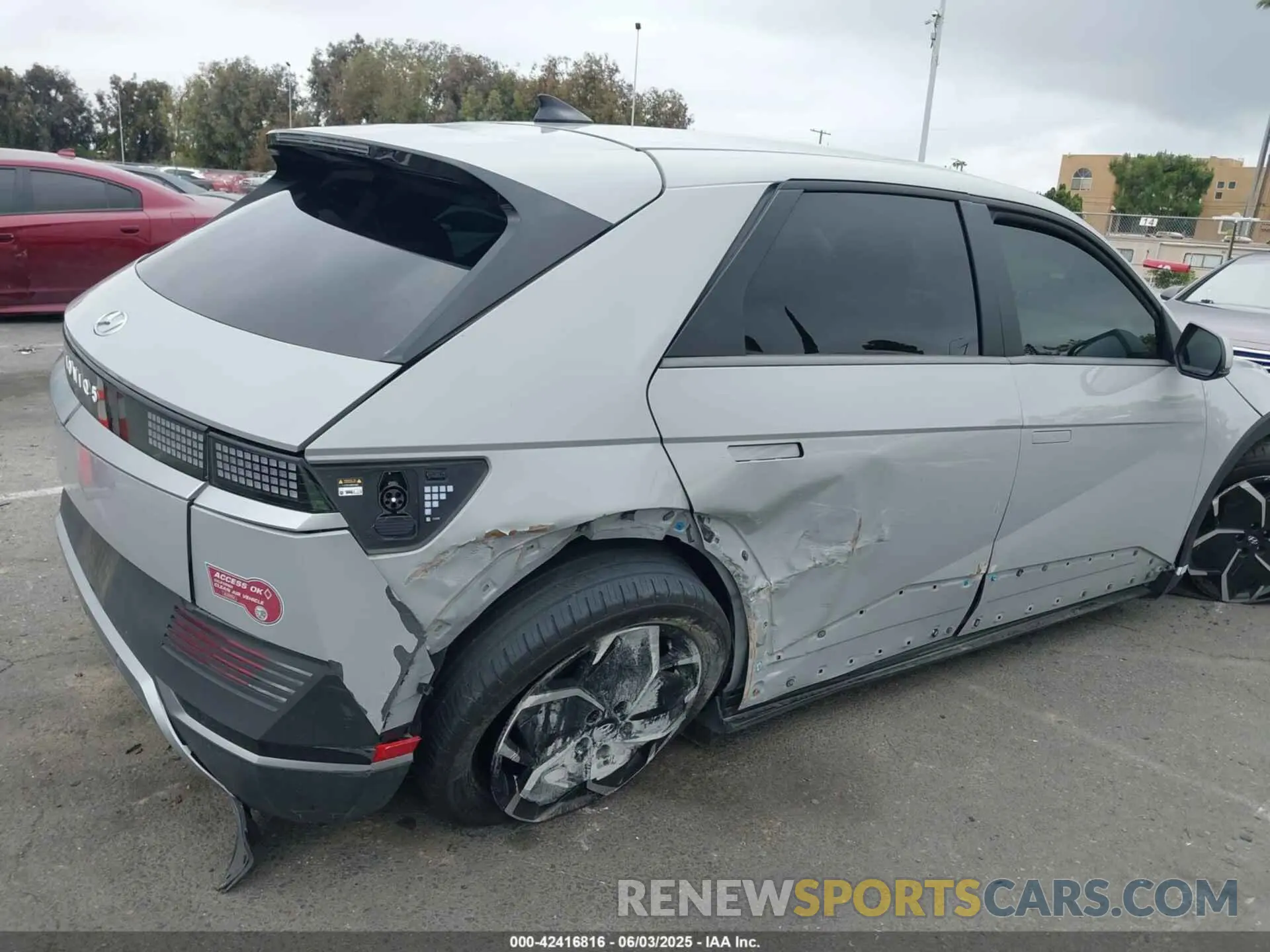 6 Photograph of a damaged car KM8KN4DEXRU271785 HYUNDAI IONIQ 5 2024