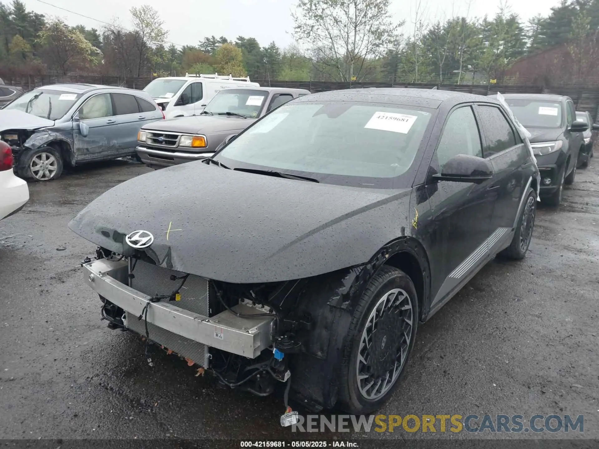 2 Фотография поврежденного автомобиля KM8KRDDF1RU242074 HYUNDAI IONIQ 5 2024