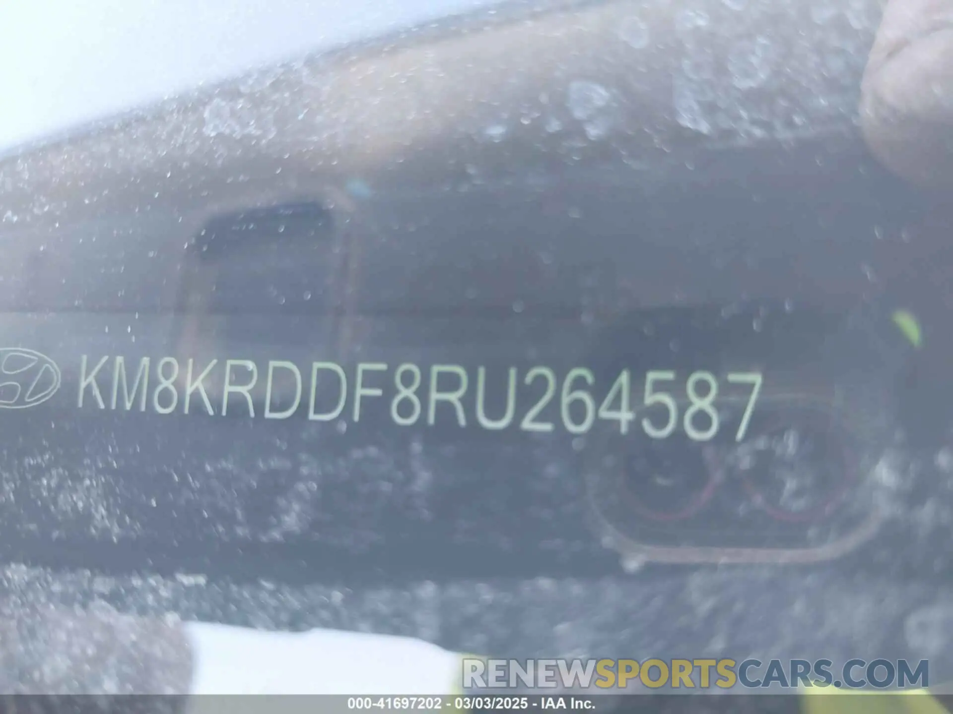 9 Photograph of a damaged car KM8KRDDF8RU264587 HYUNDAI IONIQ 5 2024