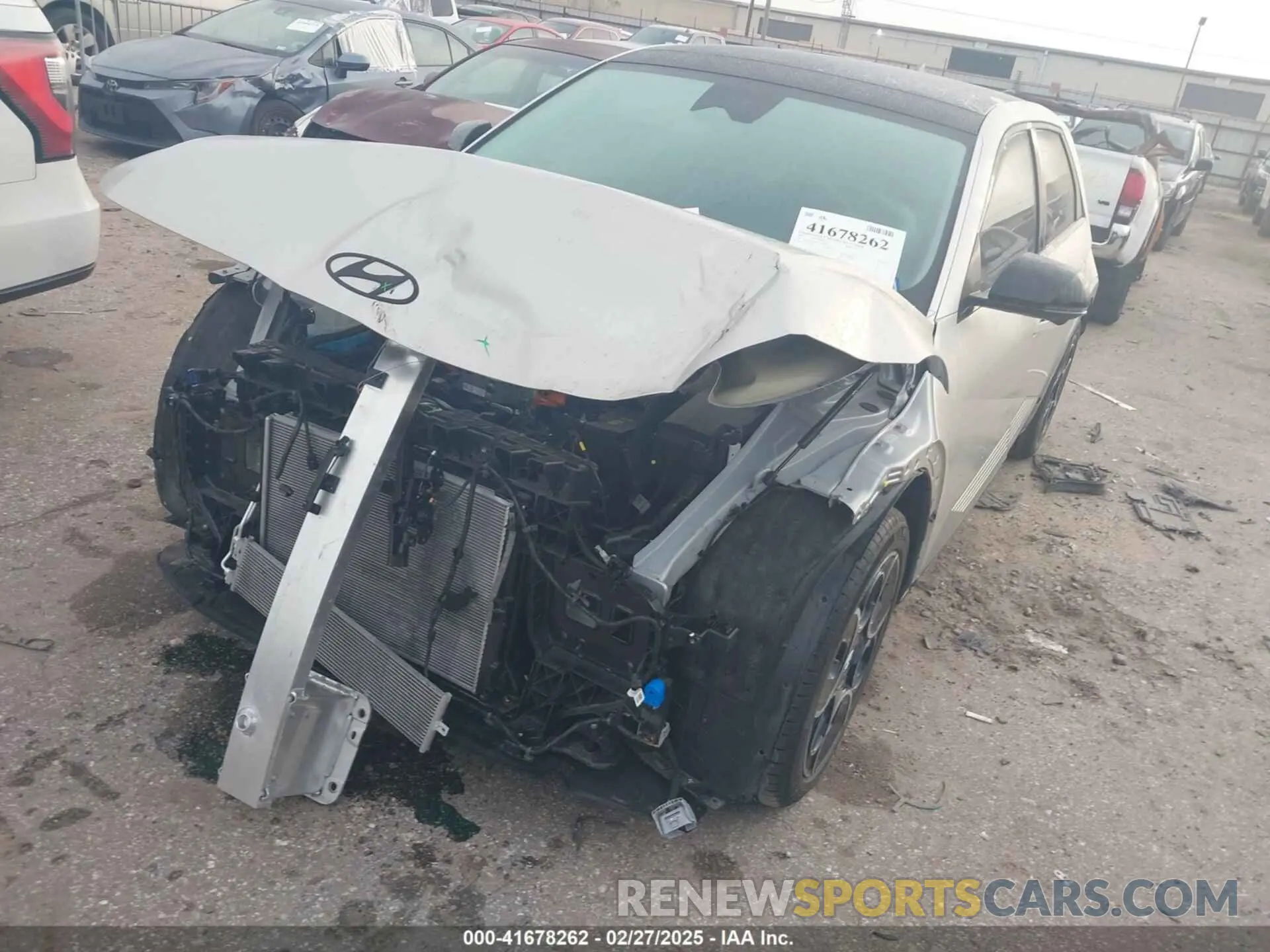 2 Photograph of a damaged car KM8KRDDF8RU275248 HYUNDAI IONIQ 5 2024