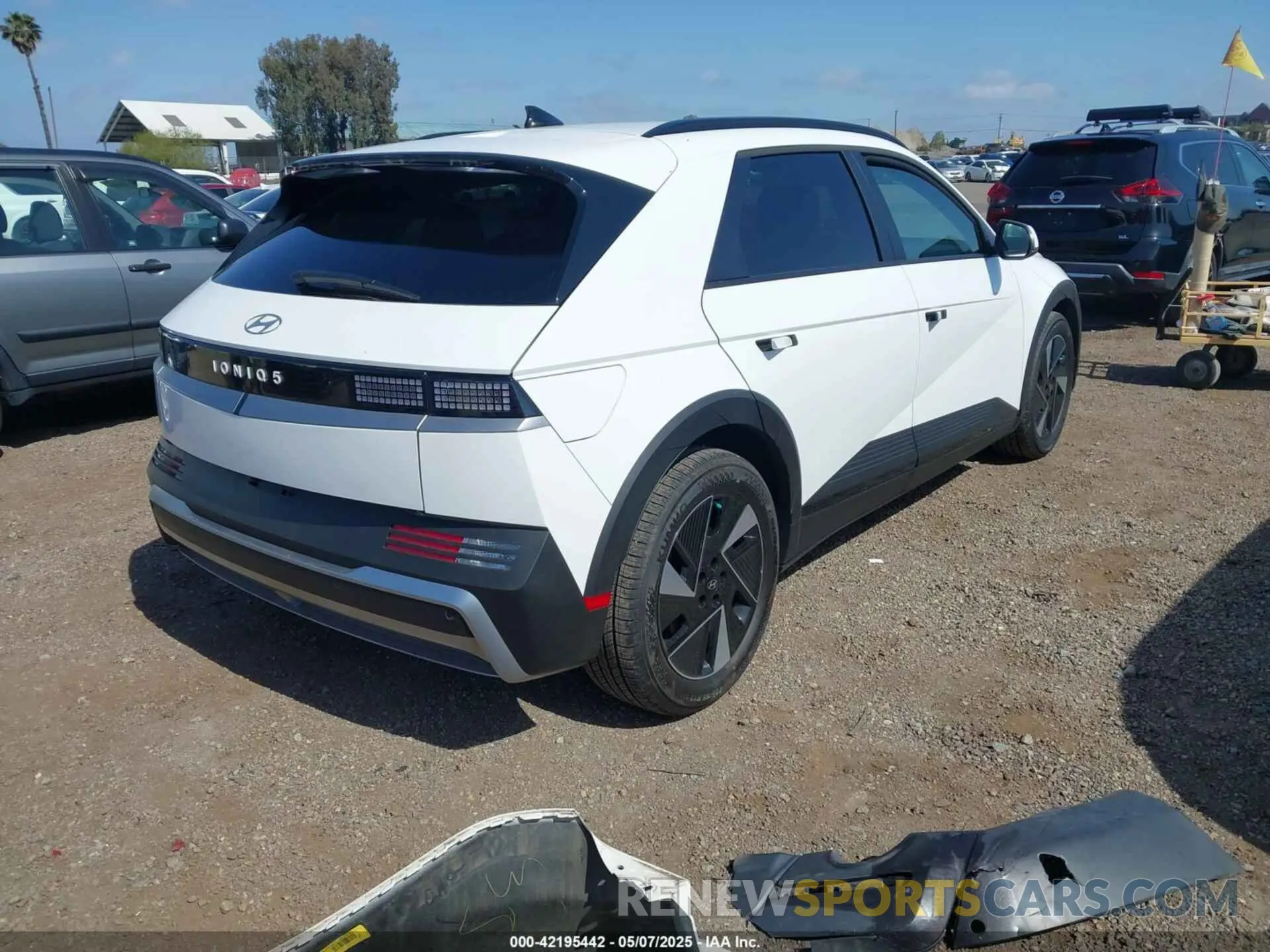 4 Фотография поврежденного автомобиля 7YAKN4DA4SY008488 HYUNDAI IONIQ 5 2025