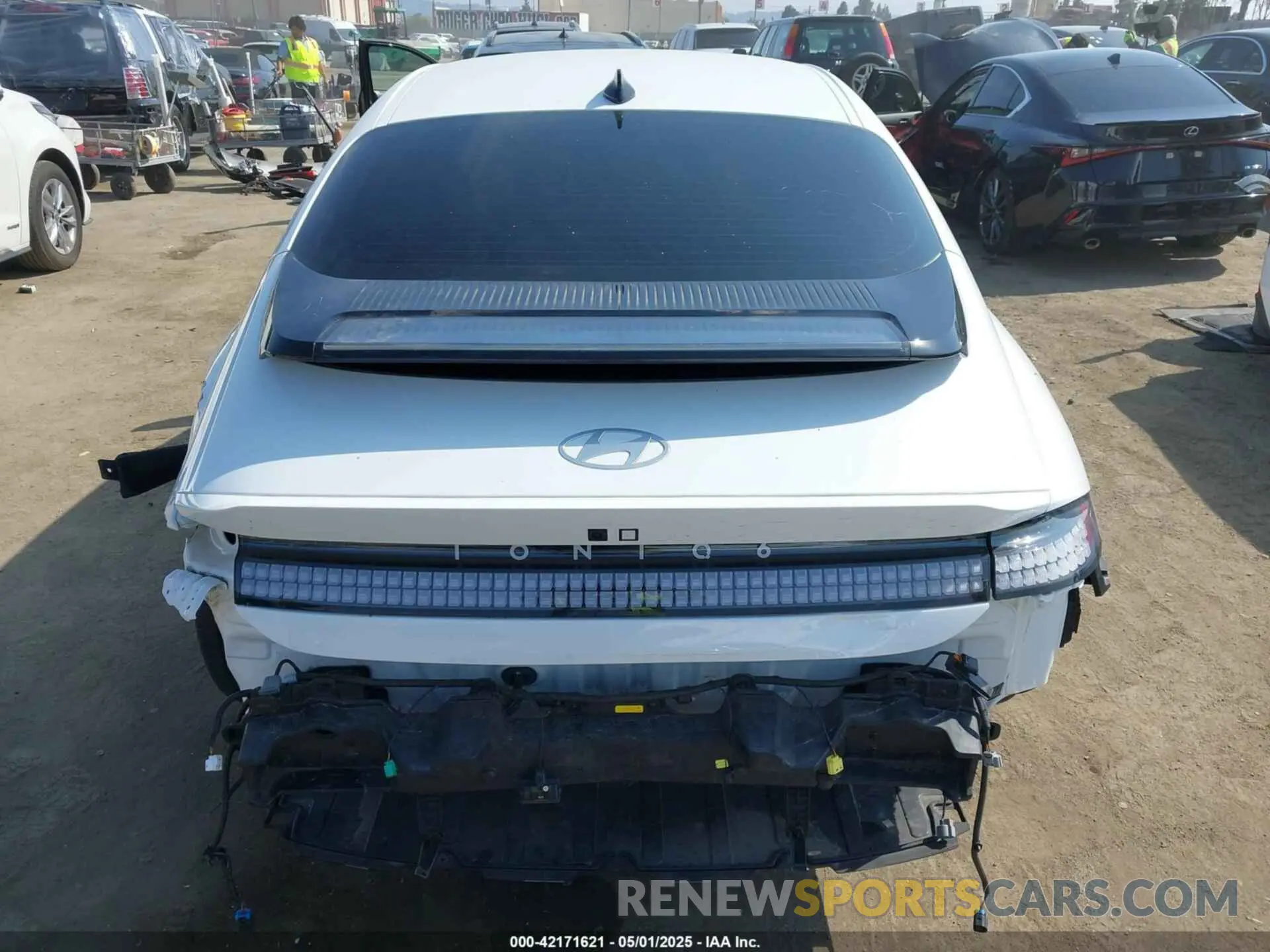 17 Photograph of a damaged car KMHM34AA0PA028579 HYUNDAI IONIQ 6 2023