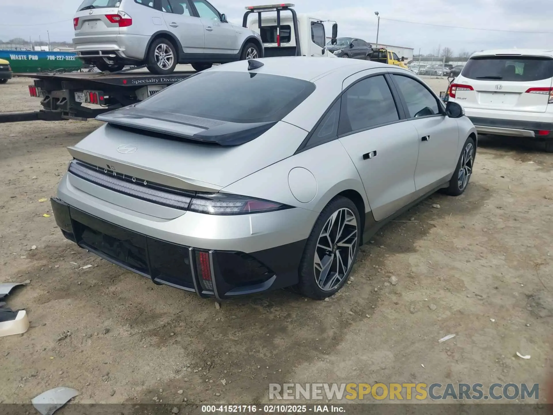 4 Photograph of a damaged car KMHM34AA2PA041317 HYUNDAI IONIQ 6 2023