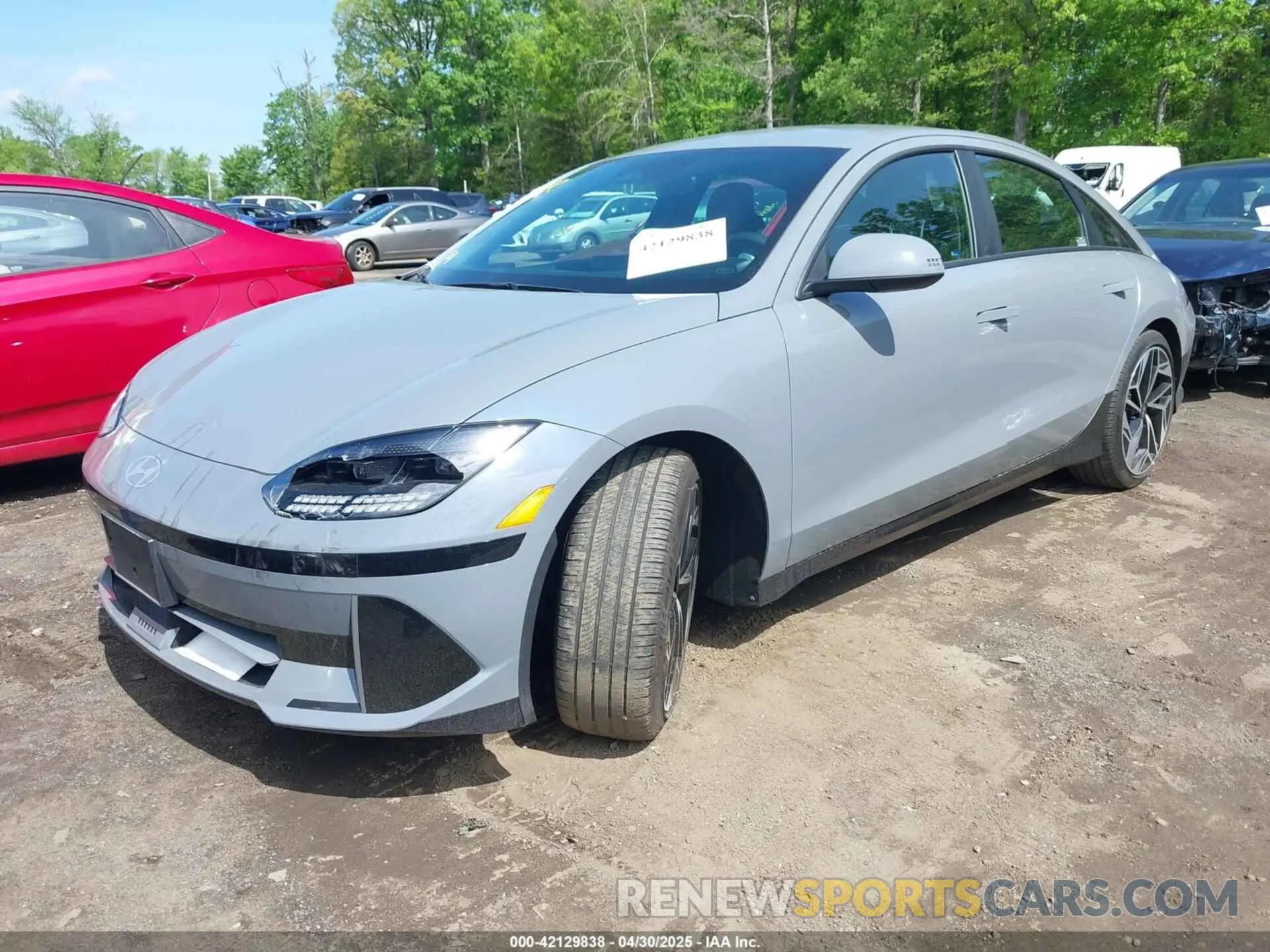 2 Photograph of a damaged car KMHM34AA6PA022771 HYUNDAI IONIQ 6 2023