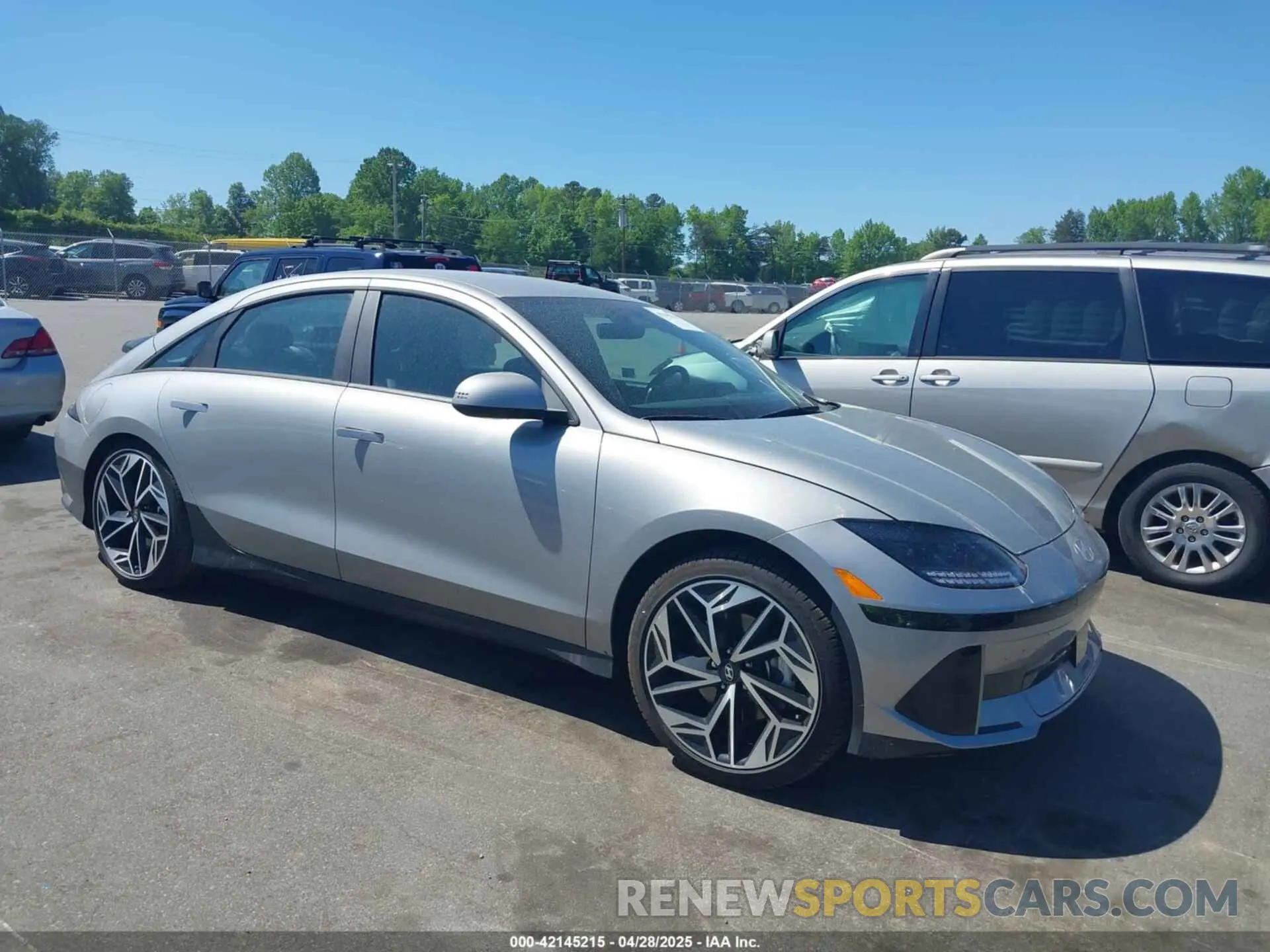 1 Photograph of a damaged car KMHM34AC0RA076975 HYUNDAI IONIQ 6 2024