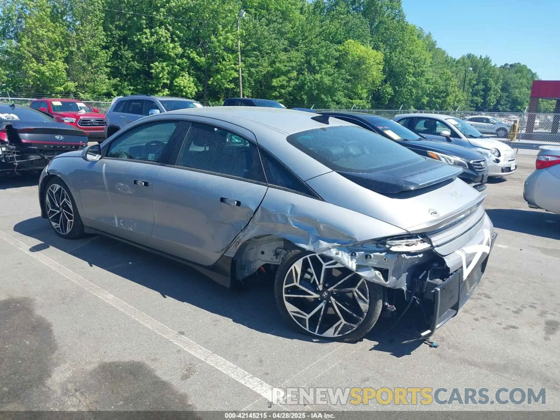 3 Photograph of a damaged car KMHM34AC0RA076975 HYUNDAI IONIQ 6 2024