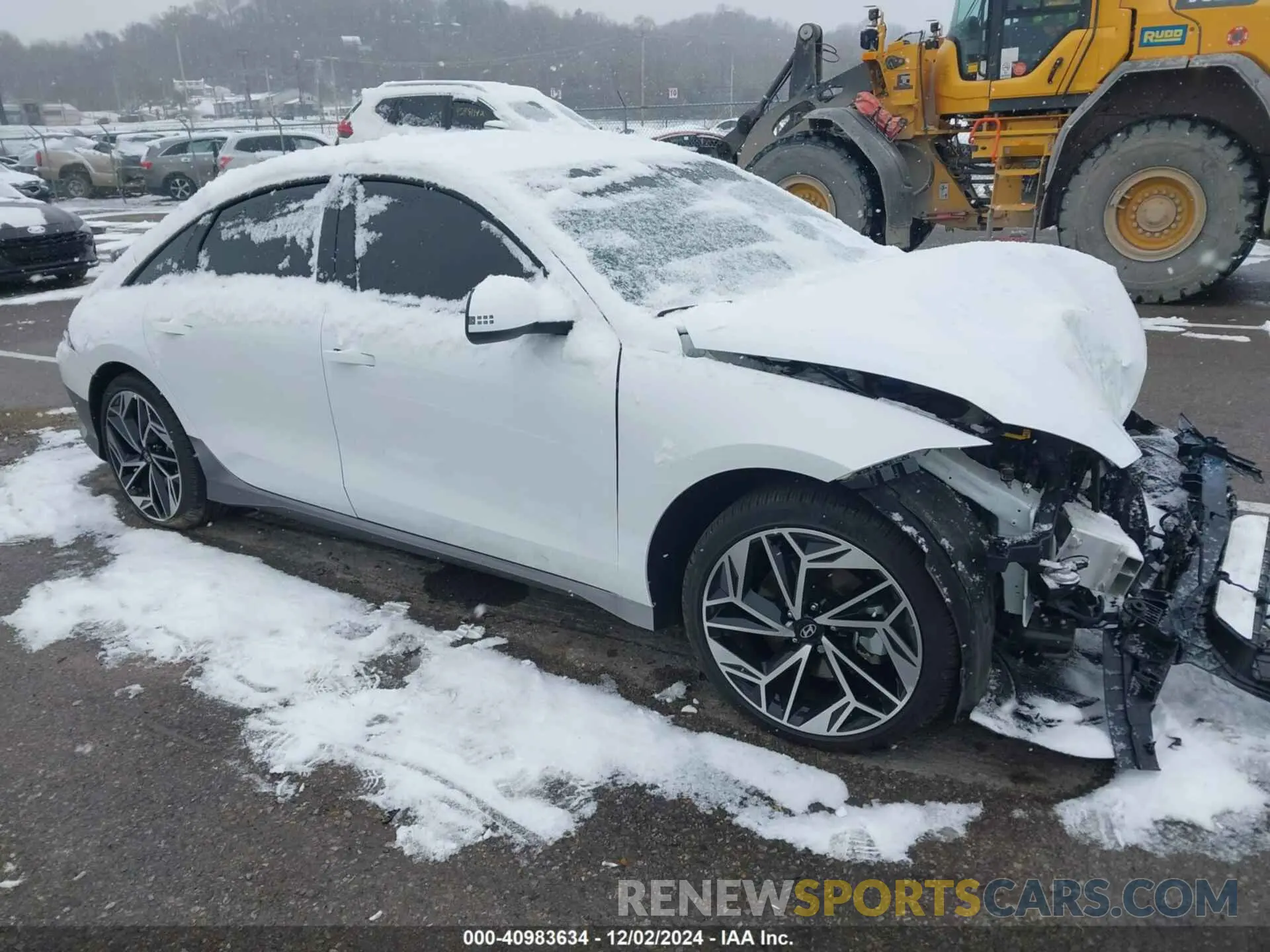 1 Photograph of a damaged car KMHM34AC2RA059465 HYUNDAI IONIQ 6 2024