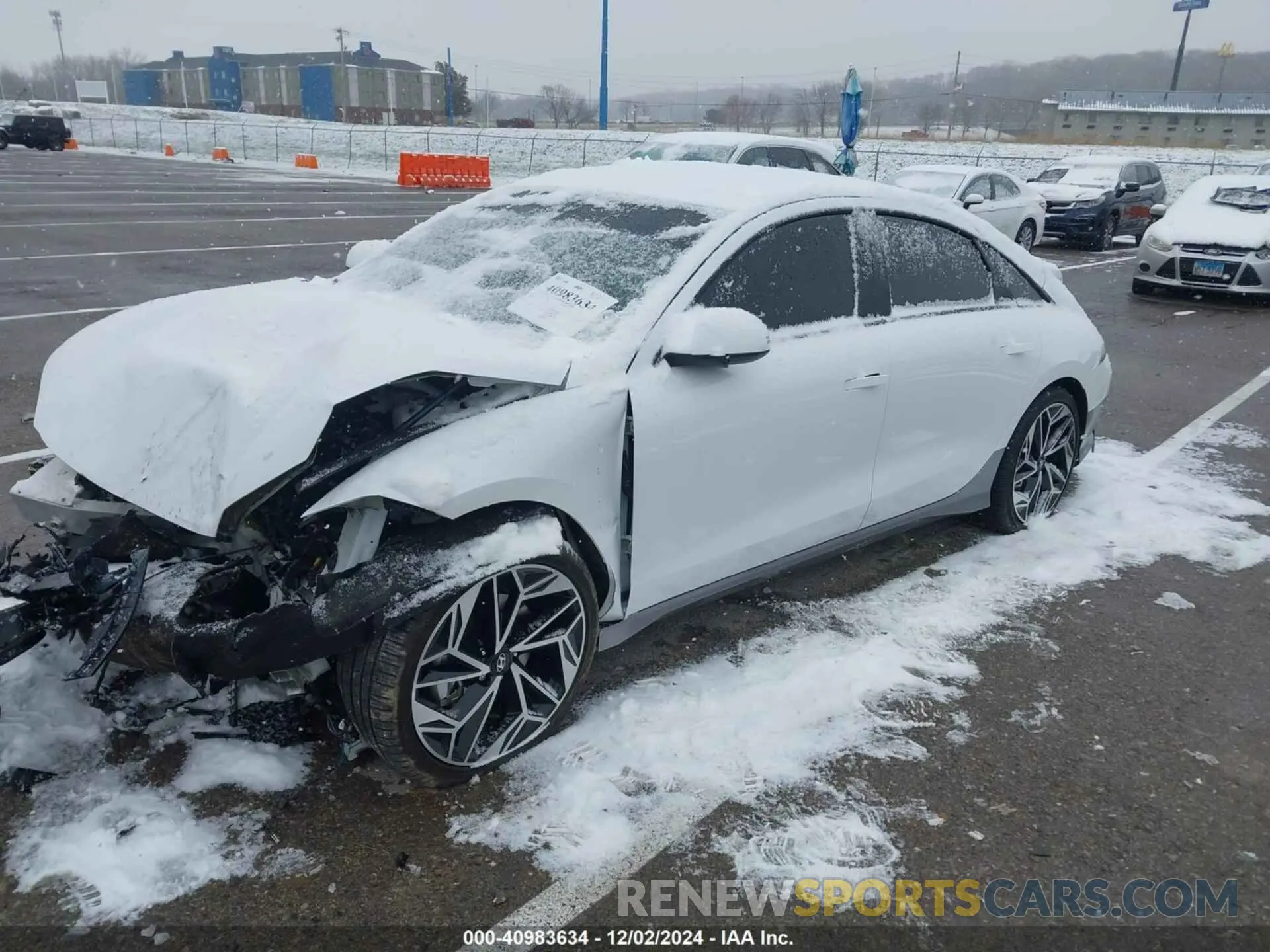 2 Photograph of a damaged car KMHM34AC2RA059465 HYUNDAI IONIQ 6 2024