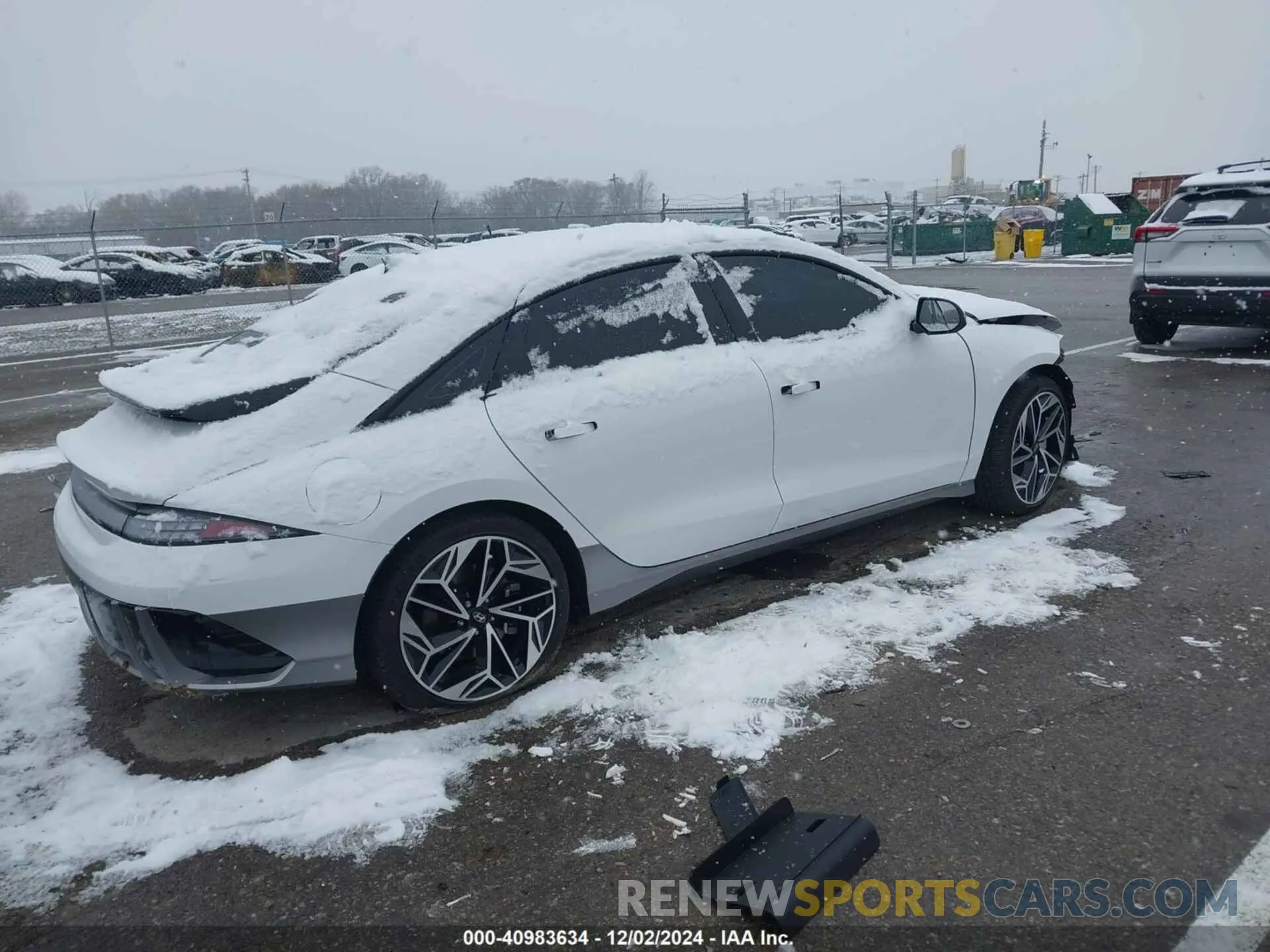 4 Photograph of a damaged car KMHM34AC2RA059465 HYUNDAI IONIQ 6 2024