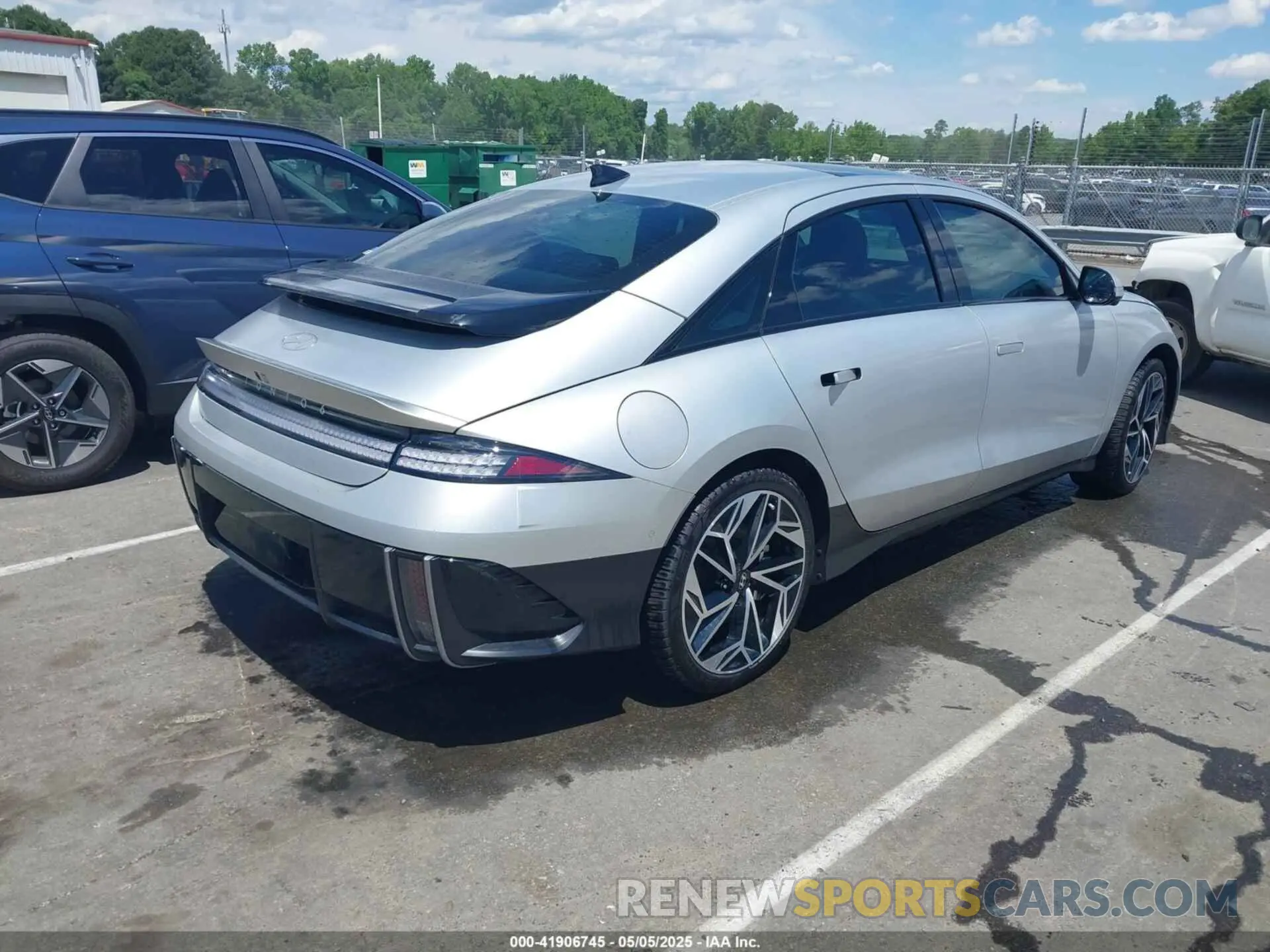 4 Photograph of a damaged car KMHM54AC2RA055703 HYUNDAI IONIQ 6 2024