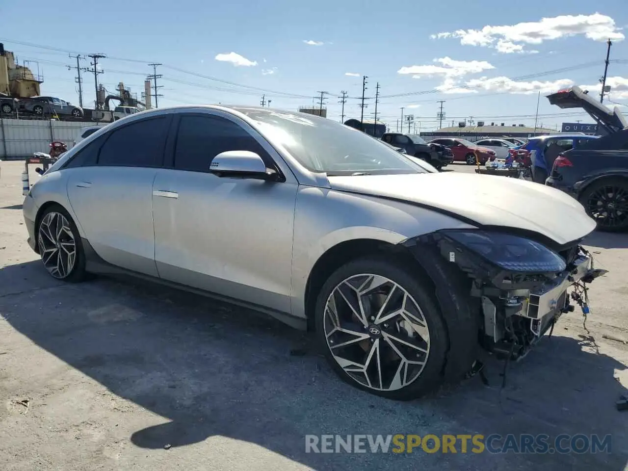 4 Фотография поврежденного автомобиля KMHM54AA0PA043920 HYUNDAI IONIQ 6 LI 2023