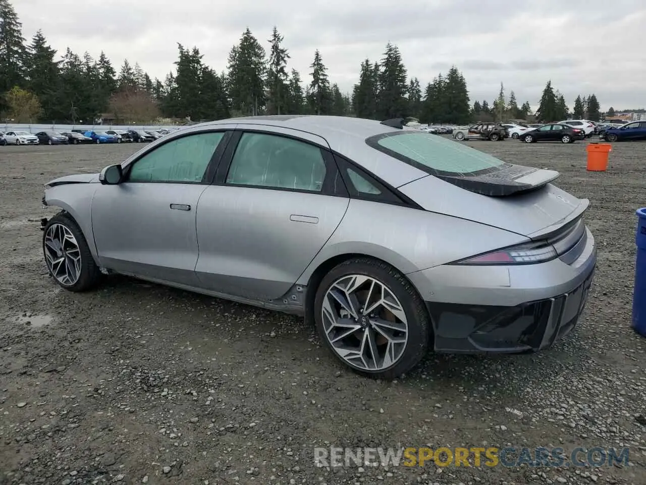 2 Photograph of a damaged car KMHM54AC8PA026011 HYUNDAI IONIQ 6 LI 2023