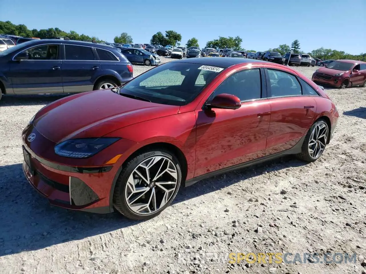 1 Photograph of a damaged car KMHM54AC8PA026588 HYUNDAI IONIQ 6 LI 2023