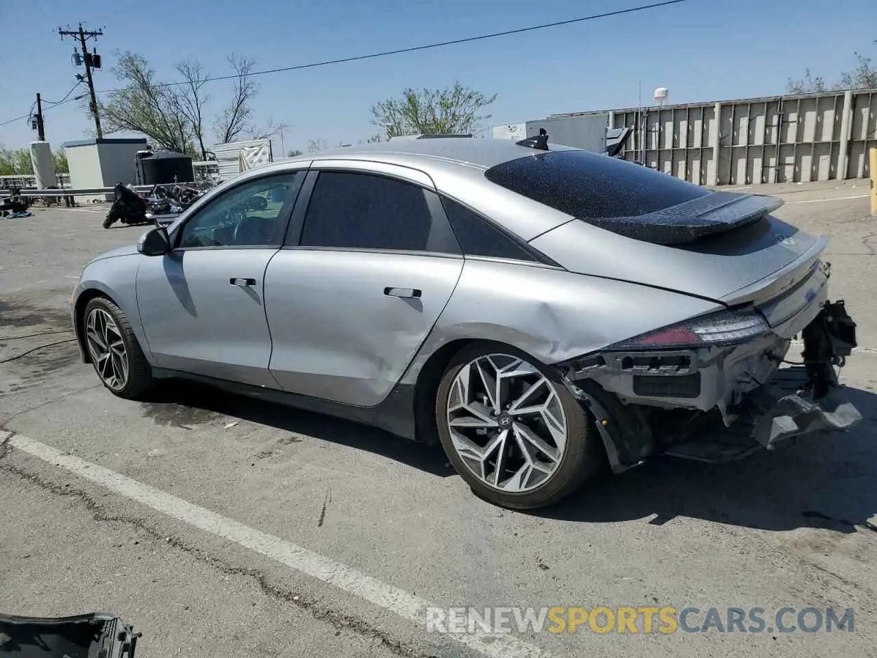 2 Photograph of a damaged car KMHM34AA0PA030820 HYUNDAI IONIQ 6 SE 2023