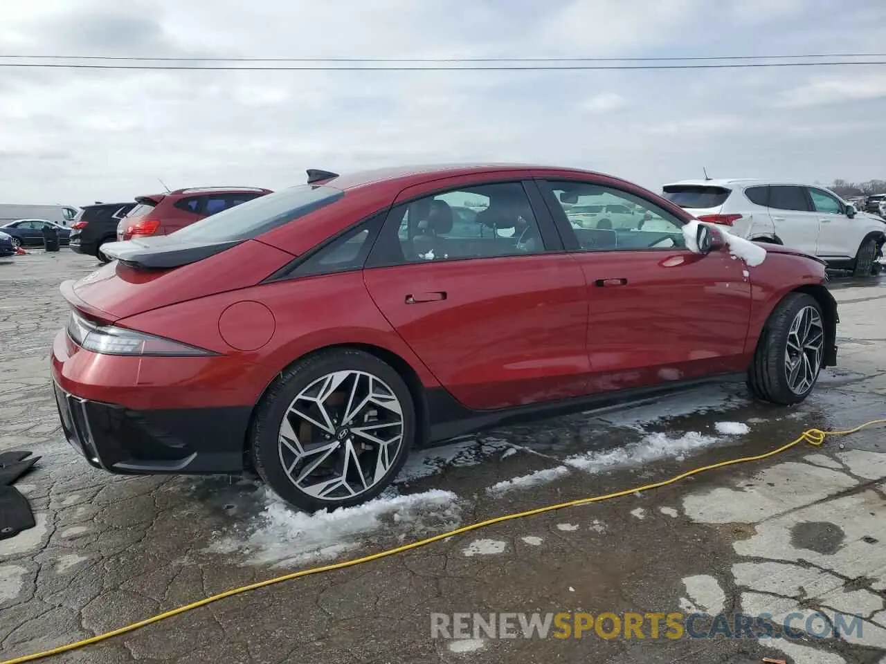 3 Photograph of a damaged car KMHM34AA4PA047670 HYUNDAI IONIQ 6 SE 2023