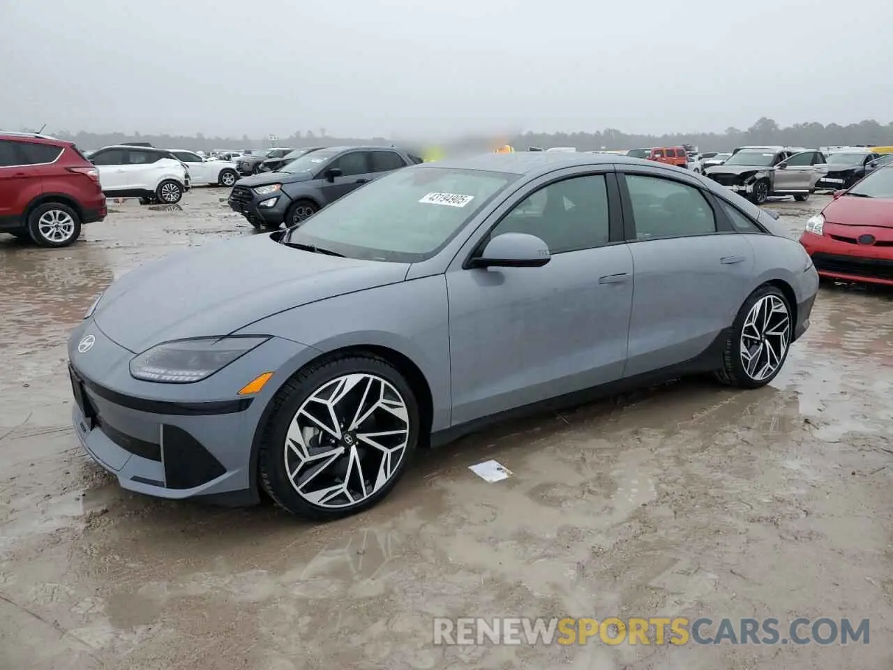 1 Photograph of a damaged car KMHM34AA8PA053522 HYUNDAI IONIQ 6 SE 2023