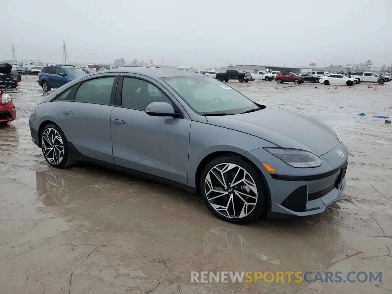 4 Photograph of a damaged car KMHM34AA8PA053522 HYUNDAI IONIQ 6 SE 2023