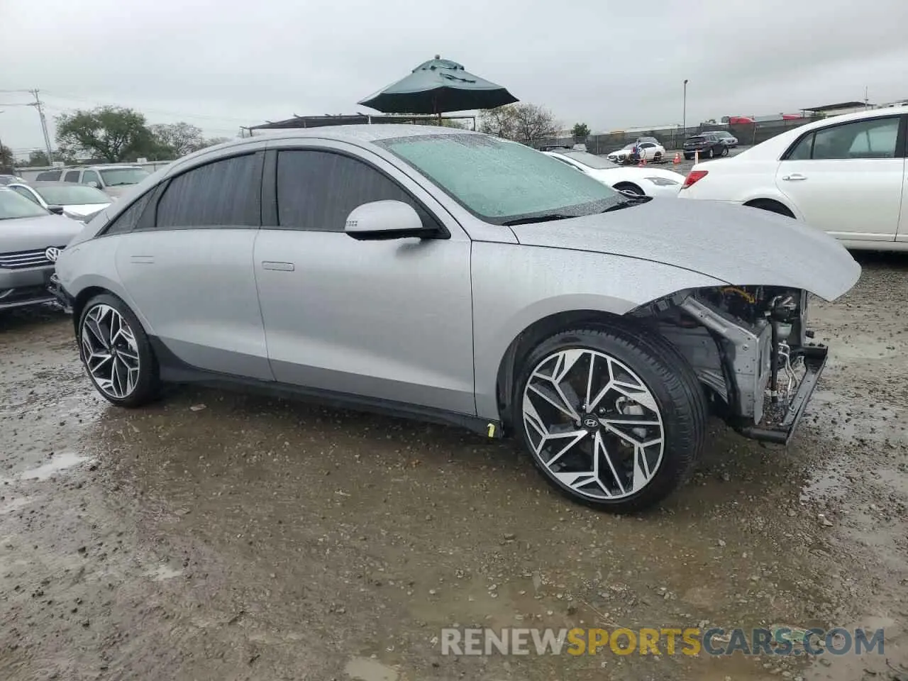 4 Photograph of a damaged car KMHM34AA9PA026734 HYUNDAI IONIQ 6 SE 2023