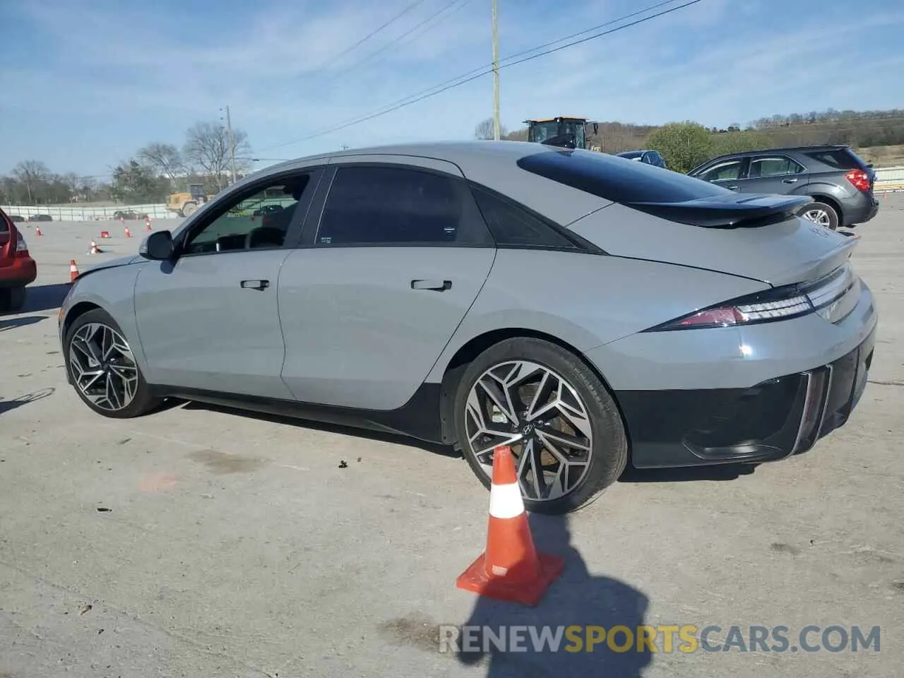 2 Фотография поврежденного автомобиля KMHM34AC1PA022095 HYUNDAI IONIQ 6 SE 2023