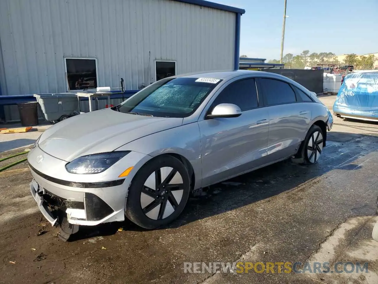 1 Фотография поврежденного автомобиля KMHM24AAXRA070747 HYUNDAI IONIQ 6 SE 2024