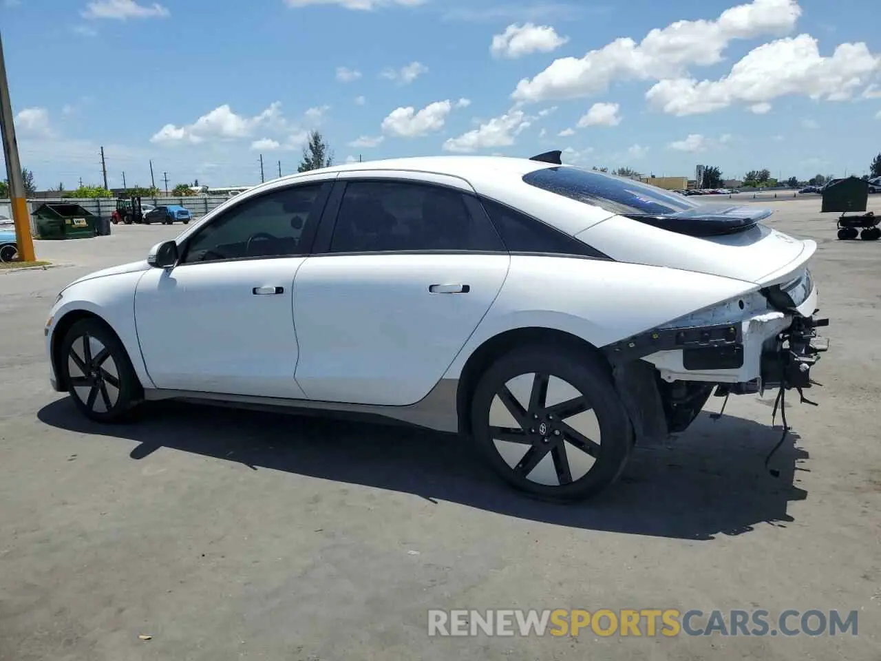 2 Фотография поврежденного автомобиля KMHM24AC1RA061520 HYUNDAI IONIQ 6 SE 2024