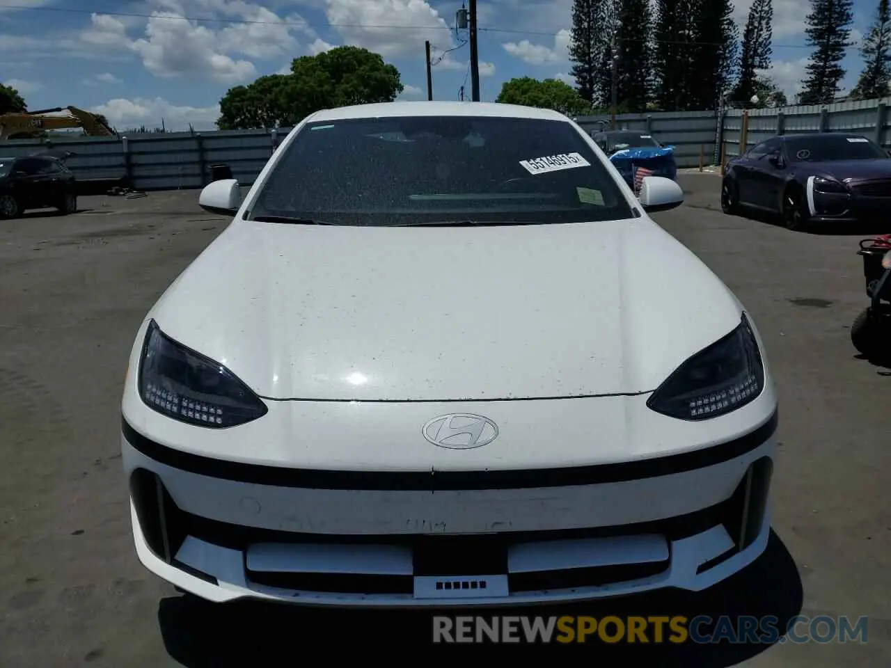 5 Фотография поврежденного автомобиля KMHM24AC1RA061520 HYUNDAI IONIQ 6 SE 2024