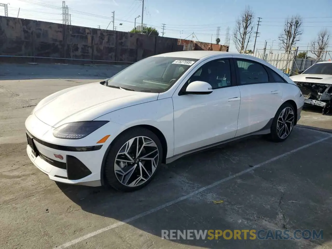 1 Photograph of a damaged car KMHM34AA0RA079339 HYUNDAI IONIQ 6 SE 2024