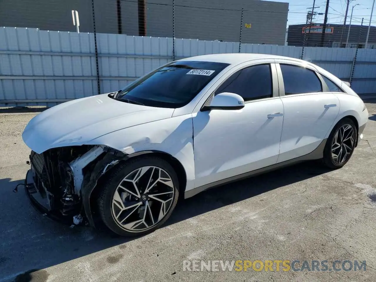 1 Photograph of a damaged car KMHM34AA5RA070426 HYUNDAI IONIQ 6 SE 2024