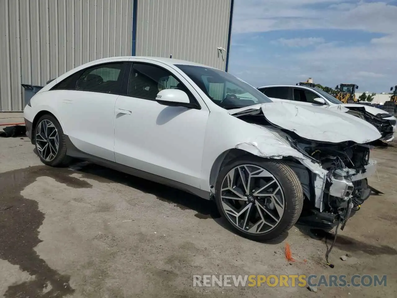 4 Photograph of a damaged car KMHM34AA8RA078973 HYUNDAI IONIQ 6 SE 2024