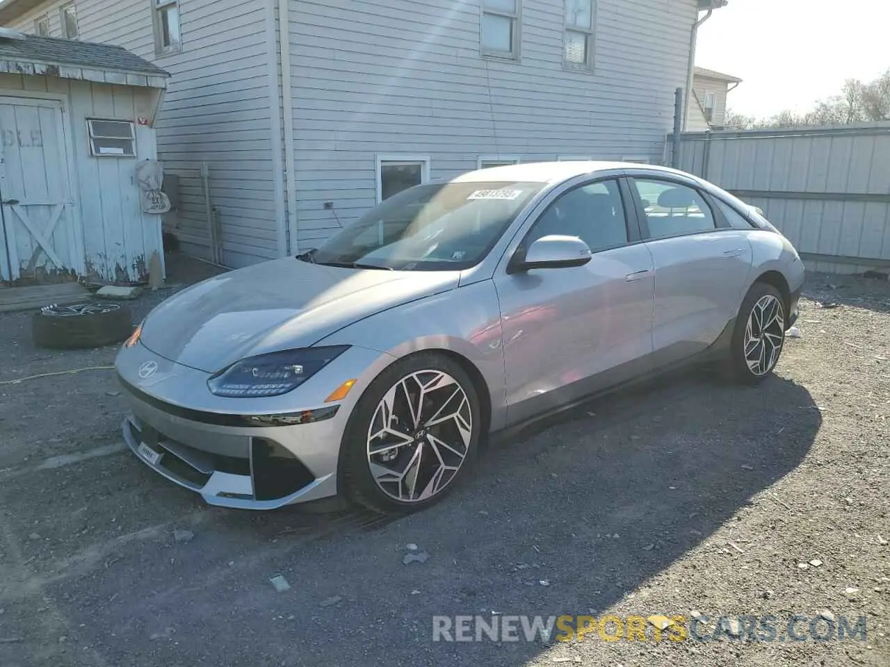 1 Photograph of a damaged car KMHM34AC4RA059905 HYUNDAI IONIQ 6 SE 2024