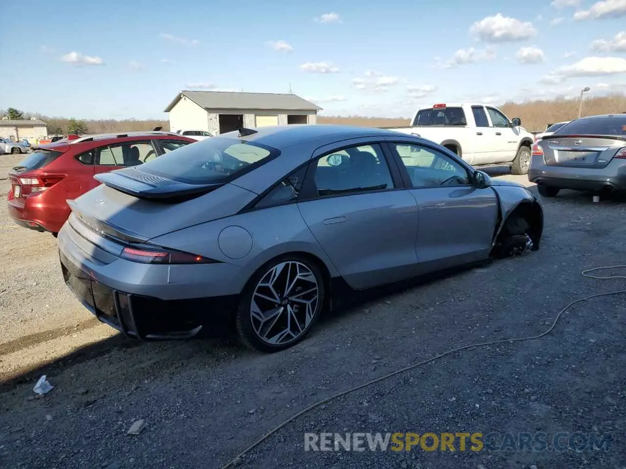 3 Photograph of a damaged car KMHM34AC4RA059905 HYUNDAI IONIQ 6 SE 2024
