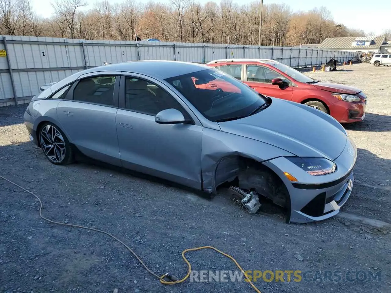 4 Photograph of a damaged car KMHM34AC4RA059905 HYUNDAI IONIQ 6 SE 2024