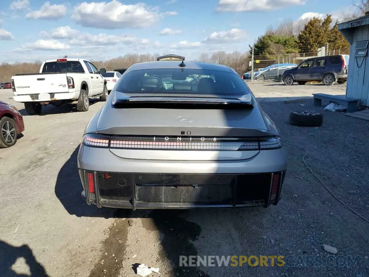 6 Photograph of a damaged car KMHM34AC4RA059905 HYUNDAI IONIQ 6 SE 2024