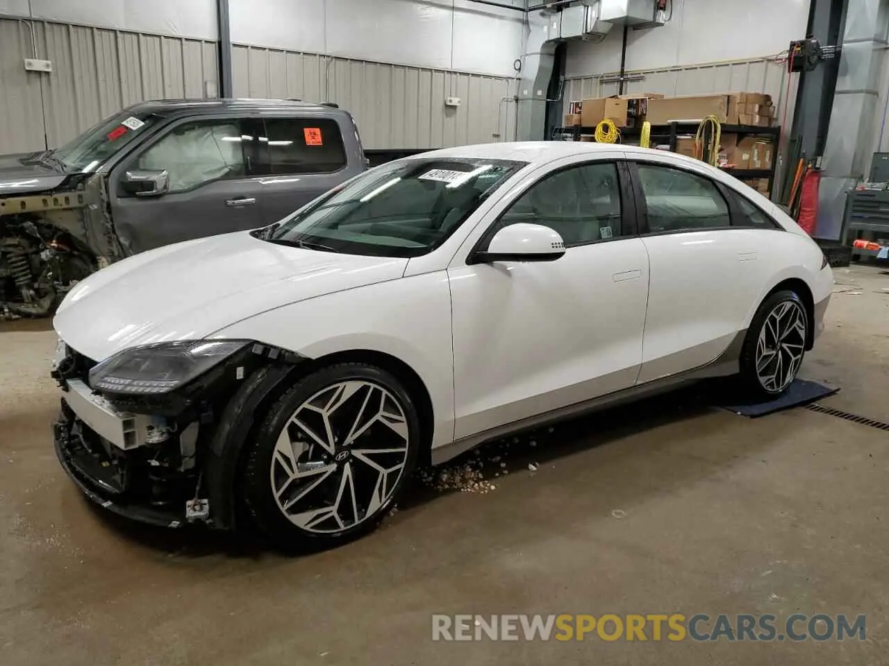 1 Photograph of a damaged car KMHM34AC5RA076891 HYUNDAI IONIQ 6 SE 2024