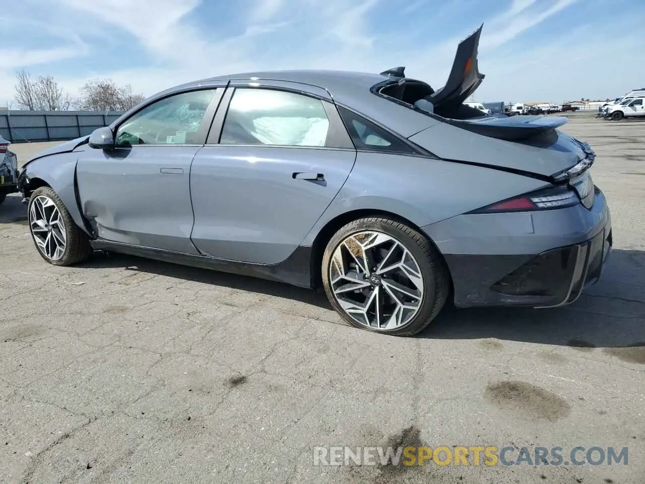 2 Photograph of a damaged car KMHM34AA8SA087775 HYUNDAI IONIQ 6 SE 2025