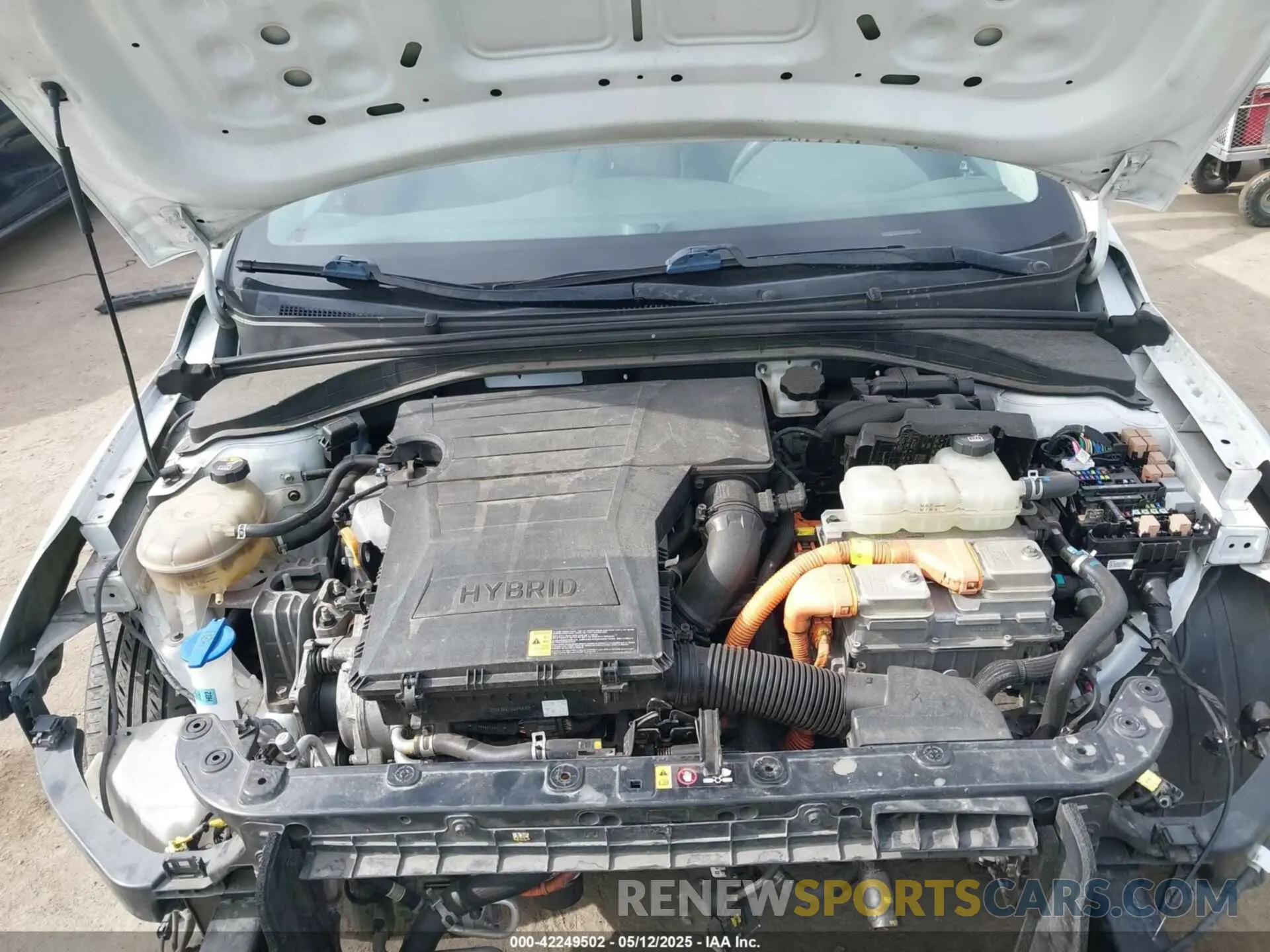 10 Фотография поврежденного автомобиля KMHC65LC3KU179902 HYUNDAI IONIQ HYBRID 2019