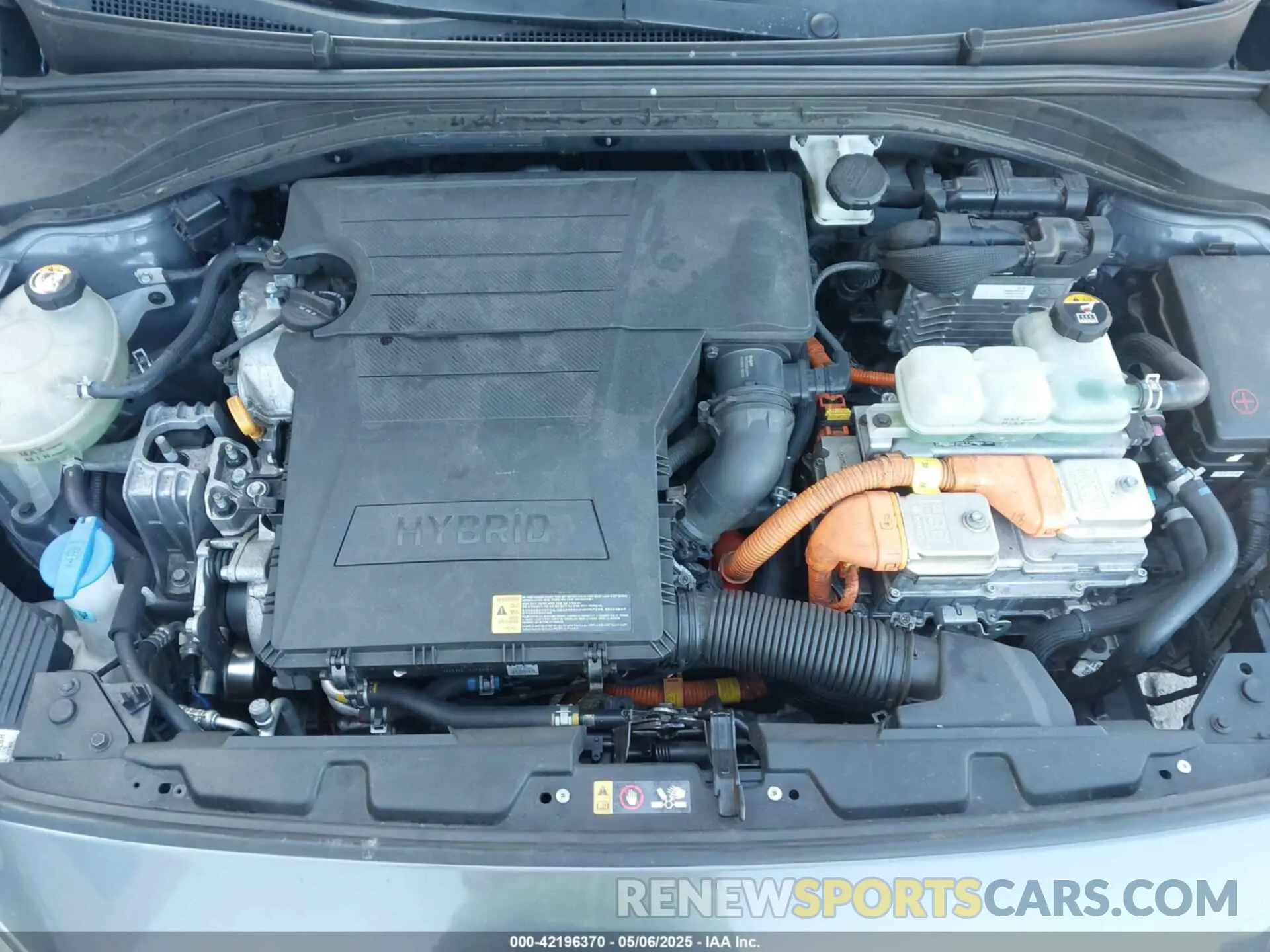 10 Photograph of a damaged car KMHC65LC6KU179800 HYUNDAI IONIQ HYBRID 2019