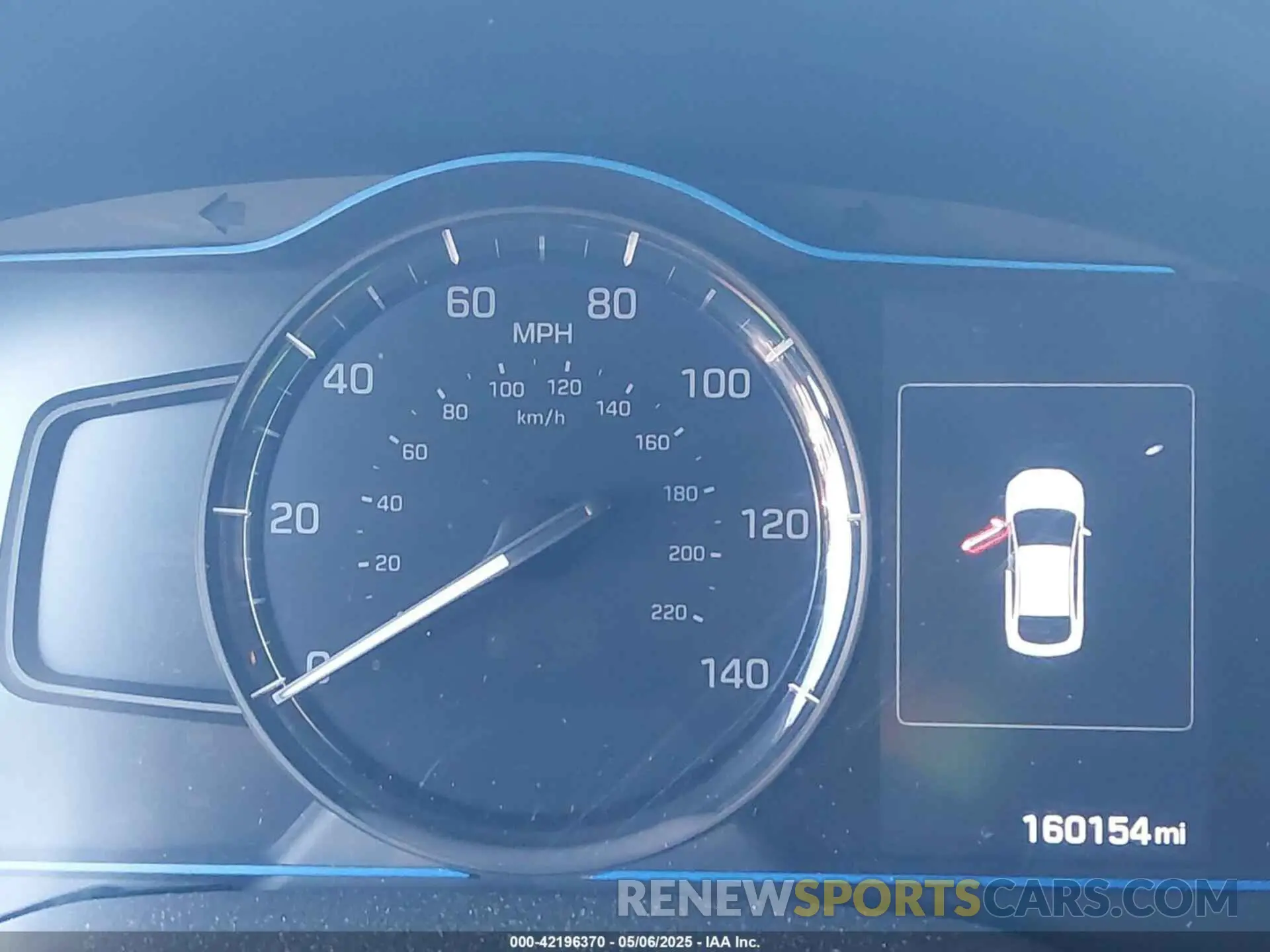 7 Photograph of a damaged car KMHC65LC6KU179800 HYUNDAI IONIQ HYBRID 2019