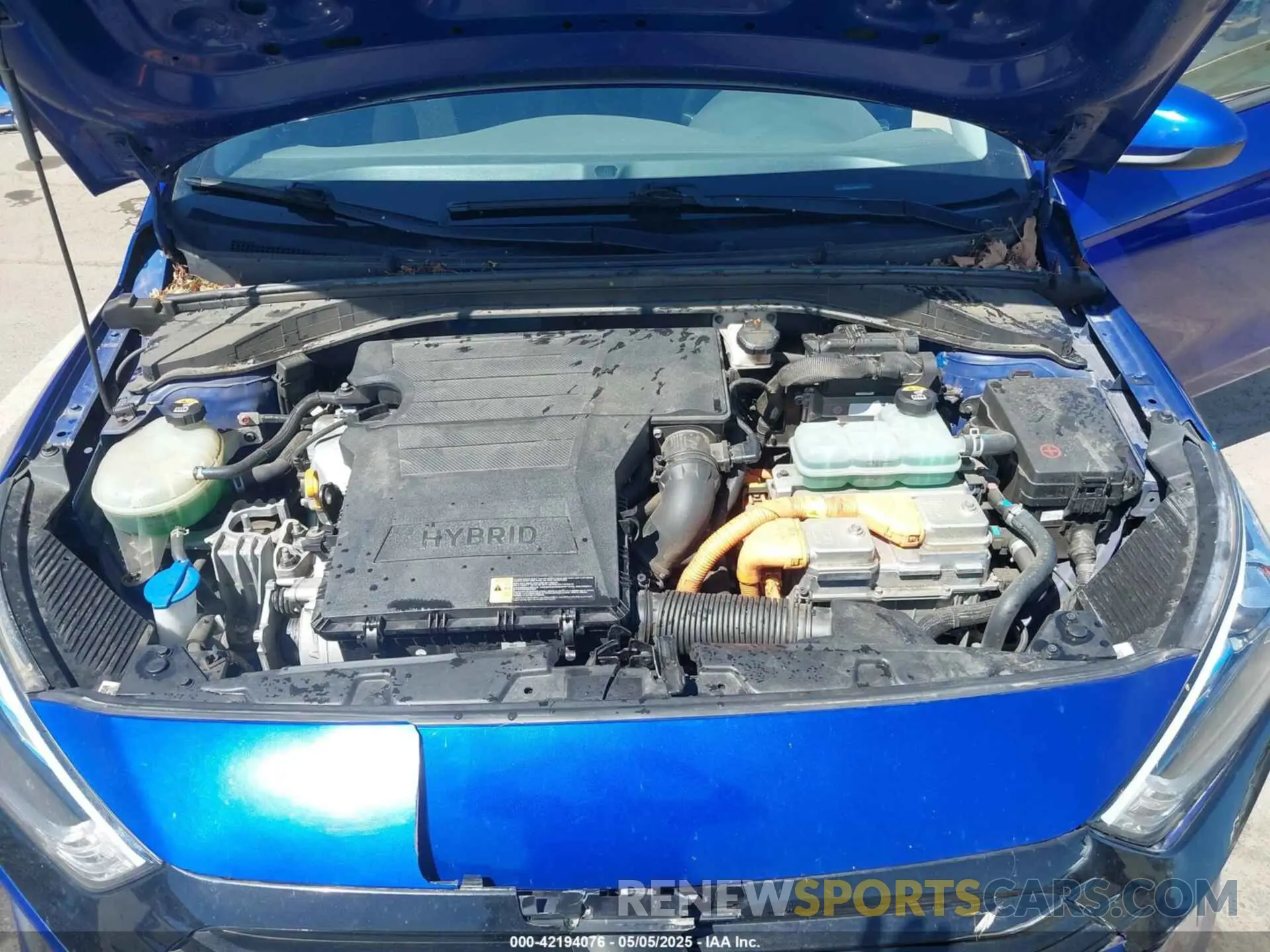 10 Фотография поврежденного автомобиля KMHC65LC8KU170791 HYUNDAI IONIQ HYBRID 2019