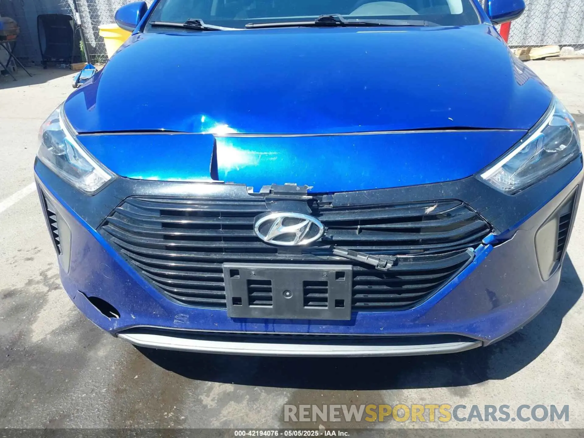 17 Фотография поврежденного автомобиля KMHC65LC8KU170791 HYUNDAI IONIQ HYBRID 2019