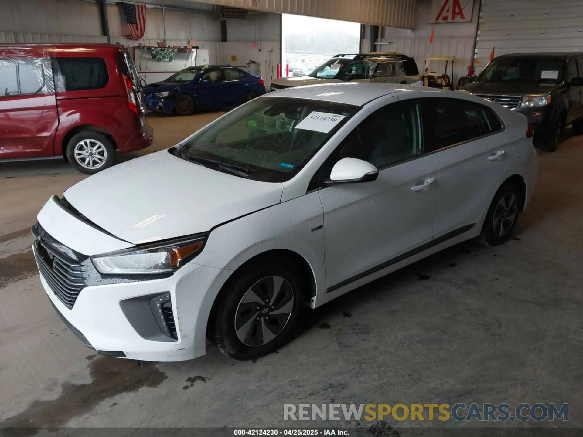 2 Фотография поврежденного автомобиля KMHC75LC5KU111145 HYUNDAI IONIQ HYBRID 2019