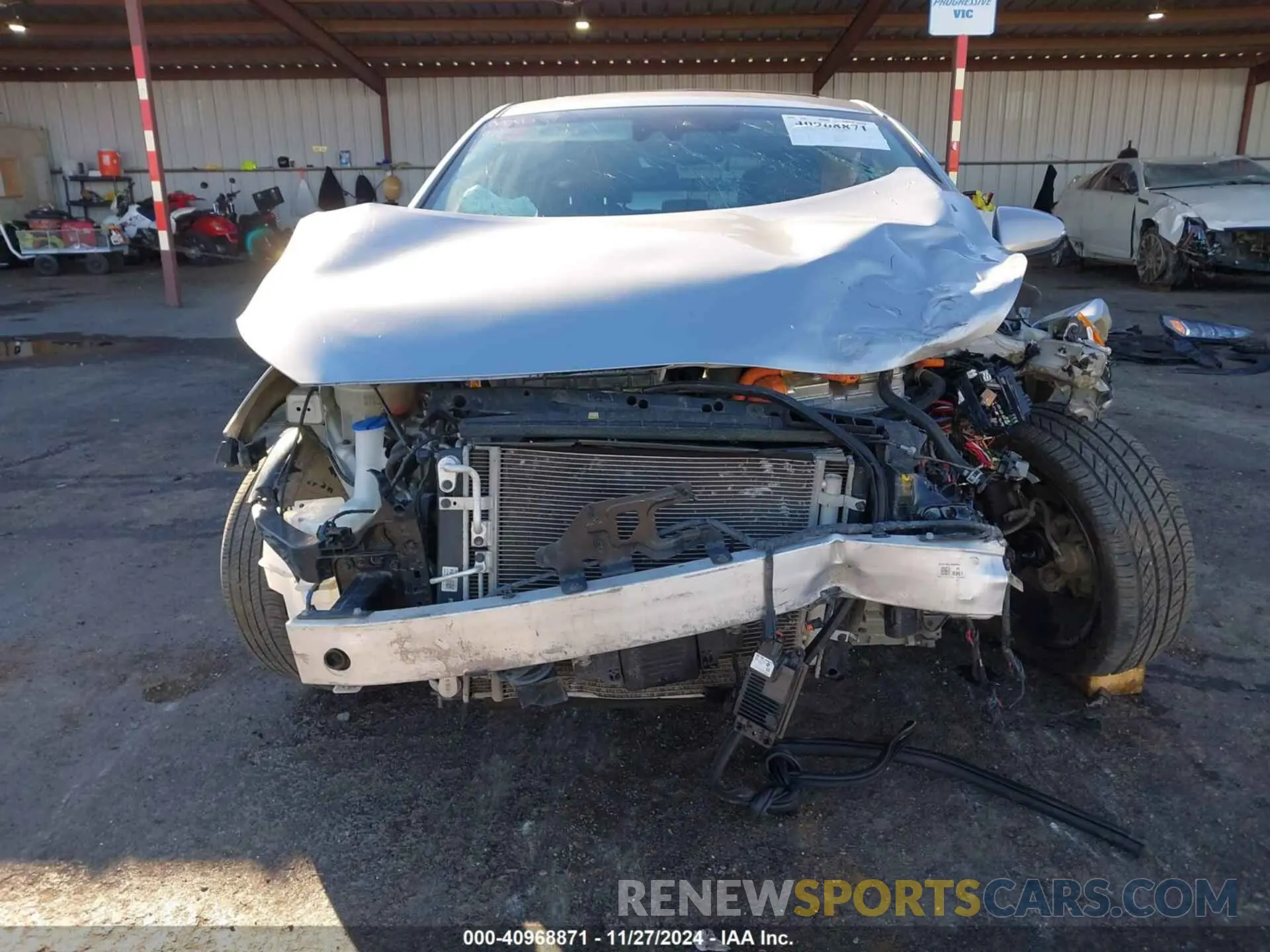 6 Фотография поврежденного автомобиля KMHC05LC7LU242938 HYUNDAI IONIQ HYBRID 2020