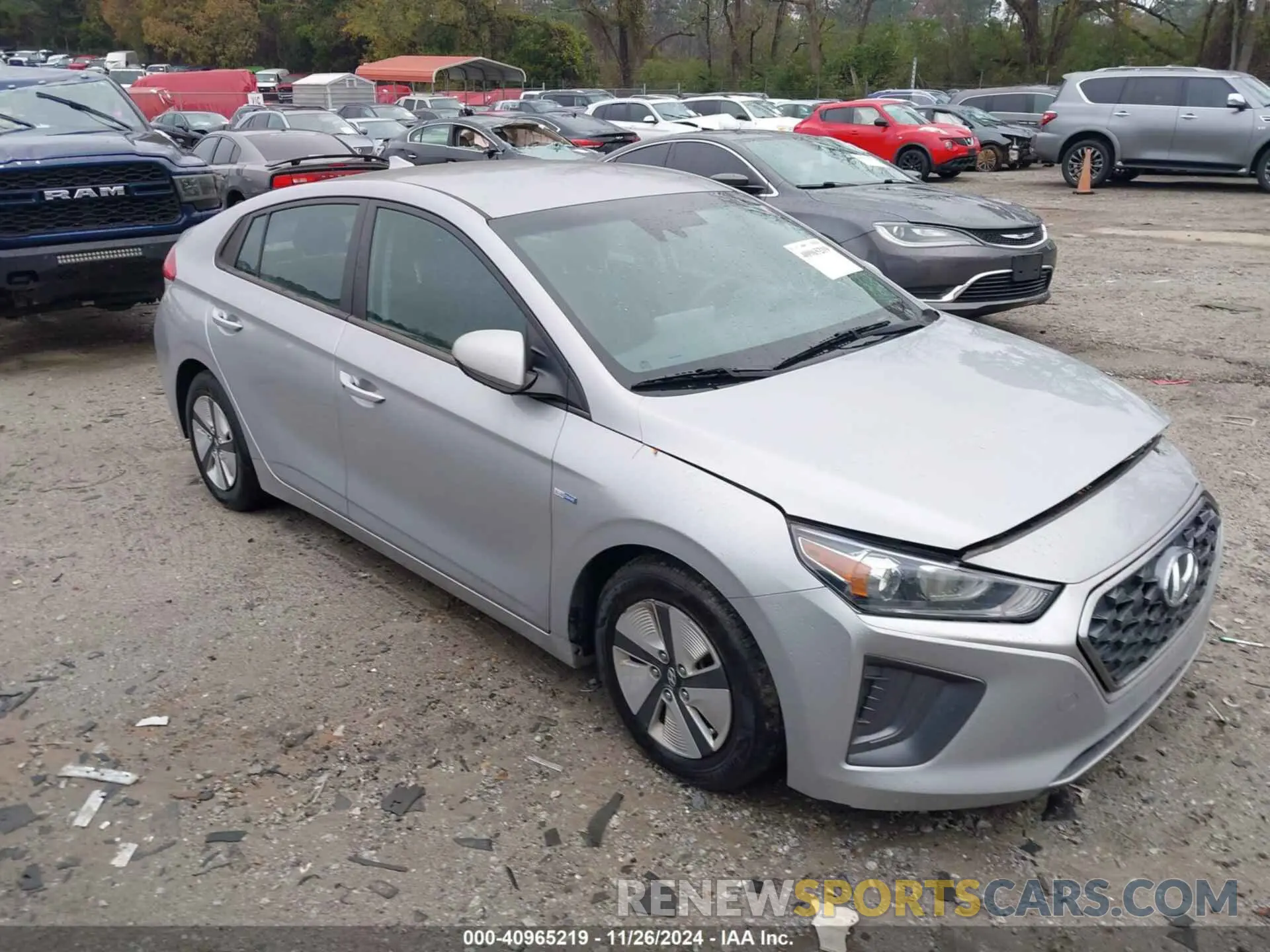 1 Фотография поврежденного автомобиля KMHC65LC2LU225981 HYUNDAI IONIQ HYBRID 2020