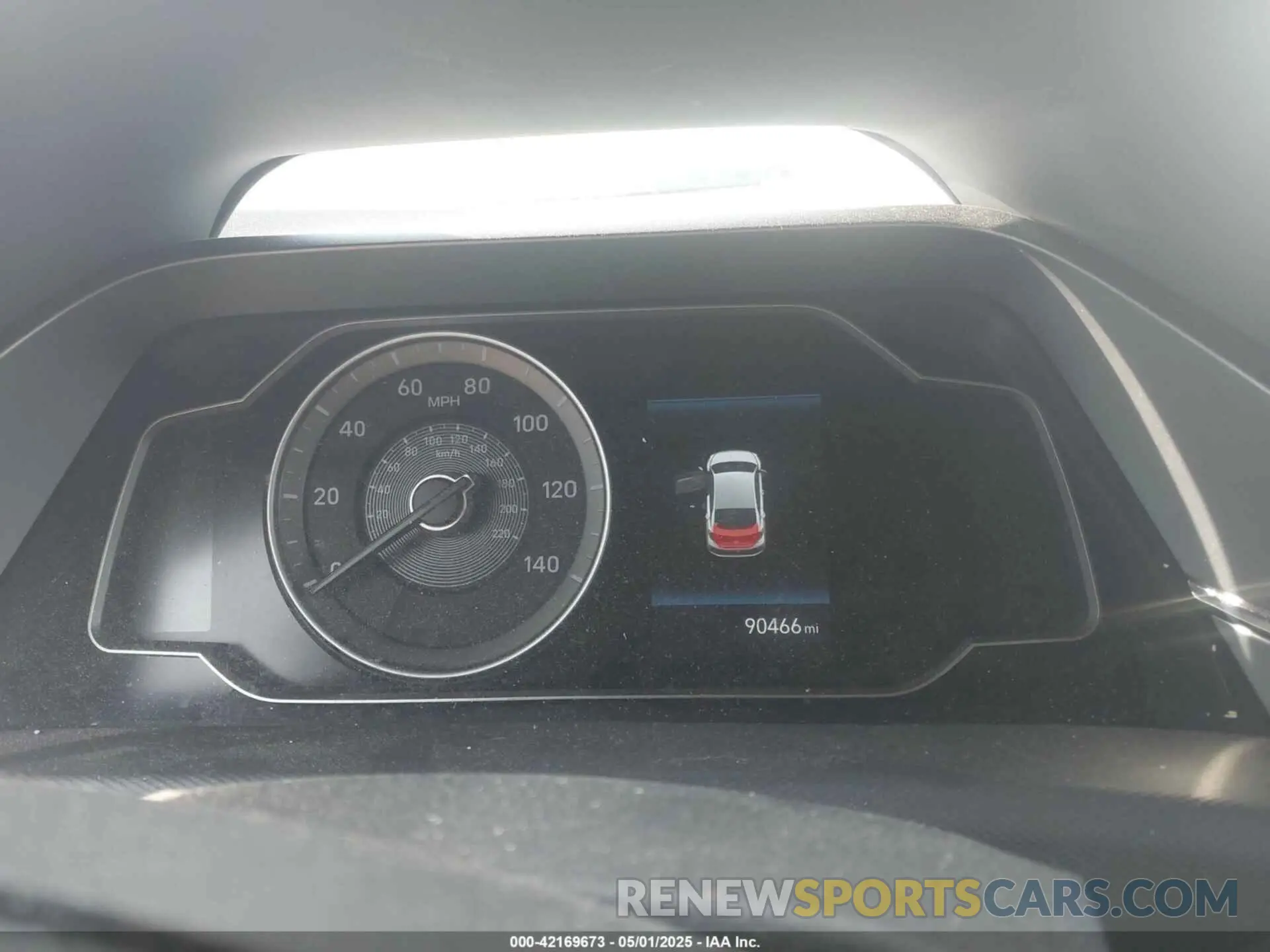 7 Photograph of a damaged car KMHC65LC4LU227313 HYUNDAI IONIQ HYBRID 2020